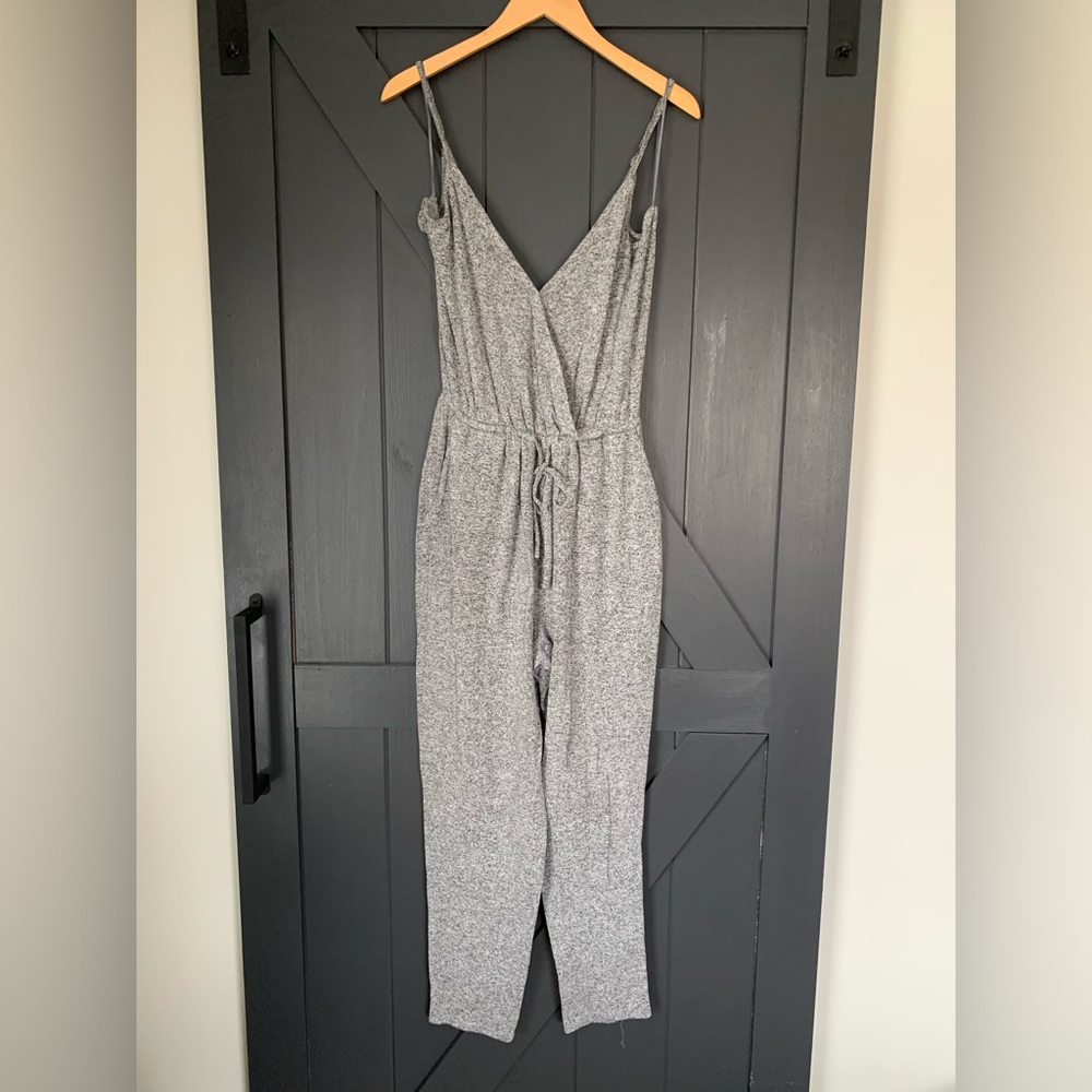 Gray Women's Casual Jumpsuit